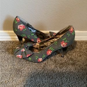 Poetic Licence London Shoes Party High Heels Size 7.5